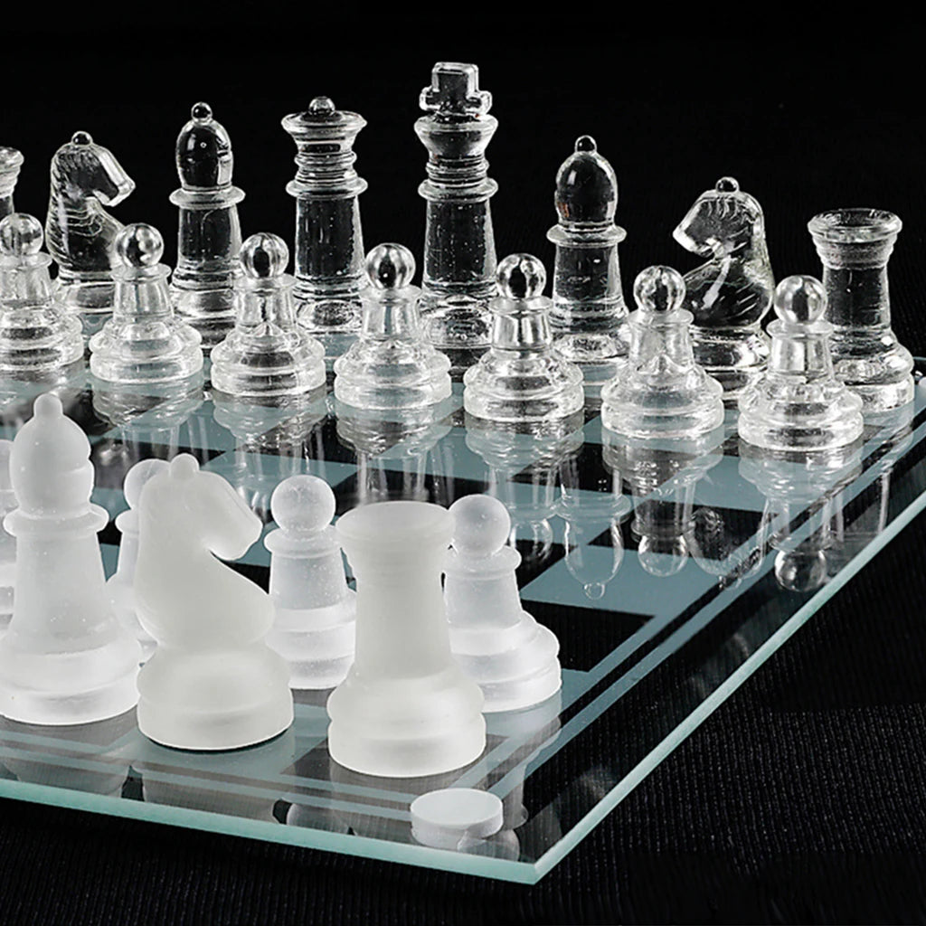 Glass Chess Board