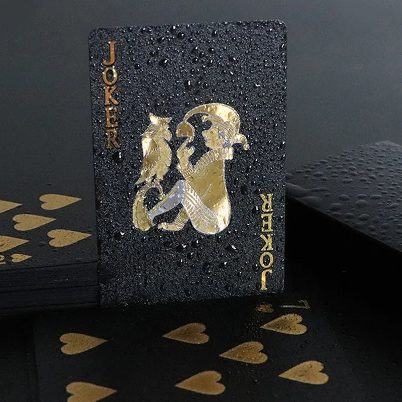 Black and Gold Playing Cards
