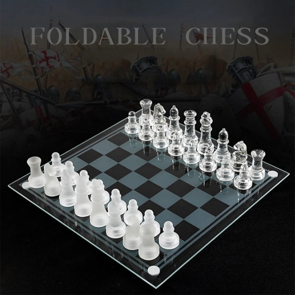 Glass Chess Board