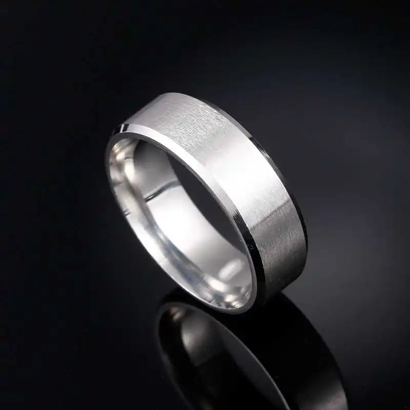 stainless steel ring for man