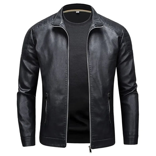 classic leather jacket