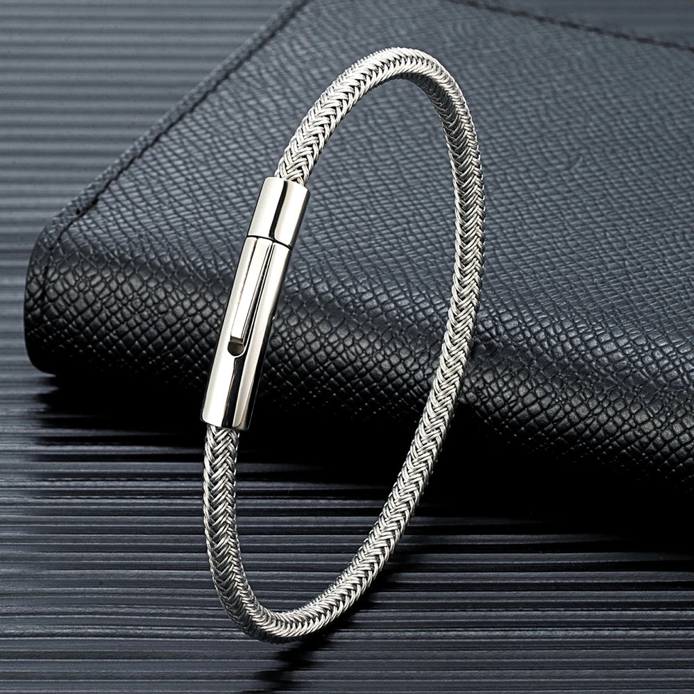 Cable-wire bracelet Stainless Steel