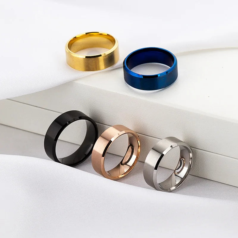 stainless steel ring for man